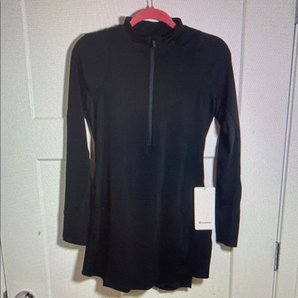 Lululemon Black Tennis Mini Dress small, size 6